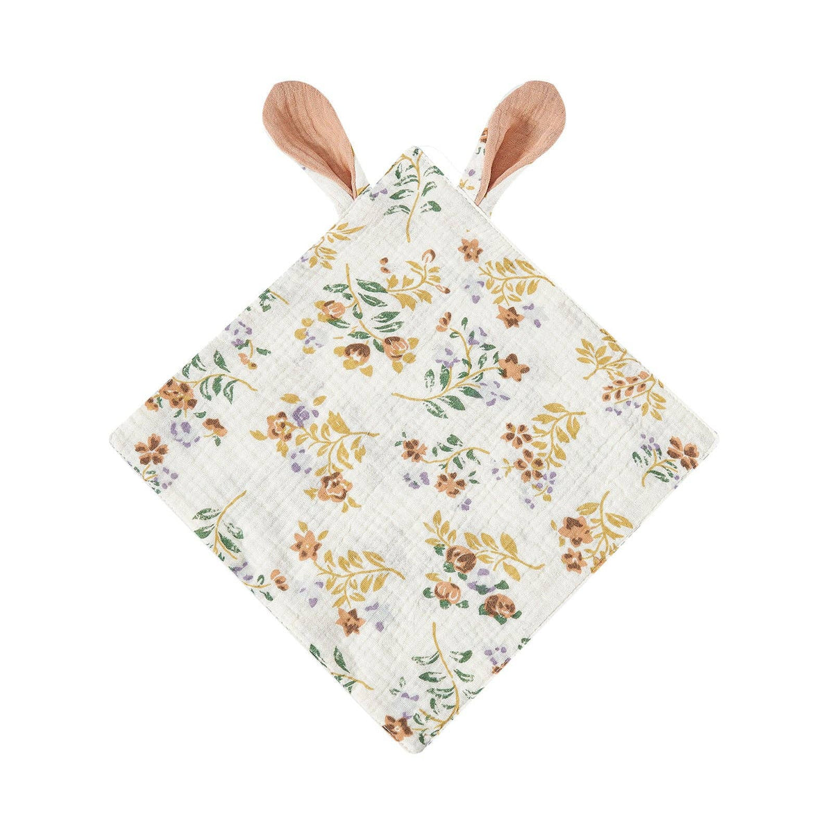 Baby Muslin Comfort Blankie Bunny Plush Toy Soft Cotton