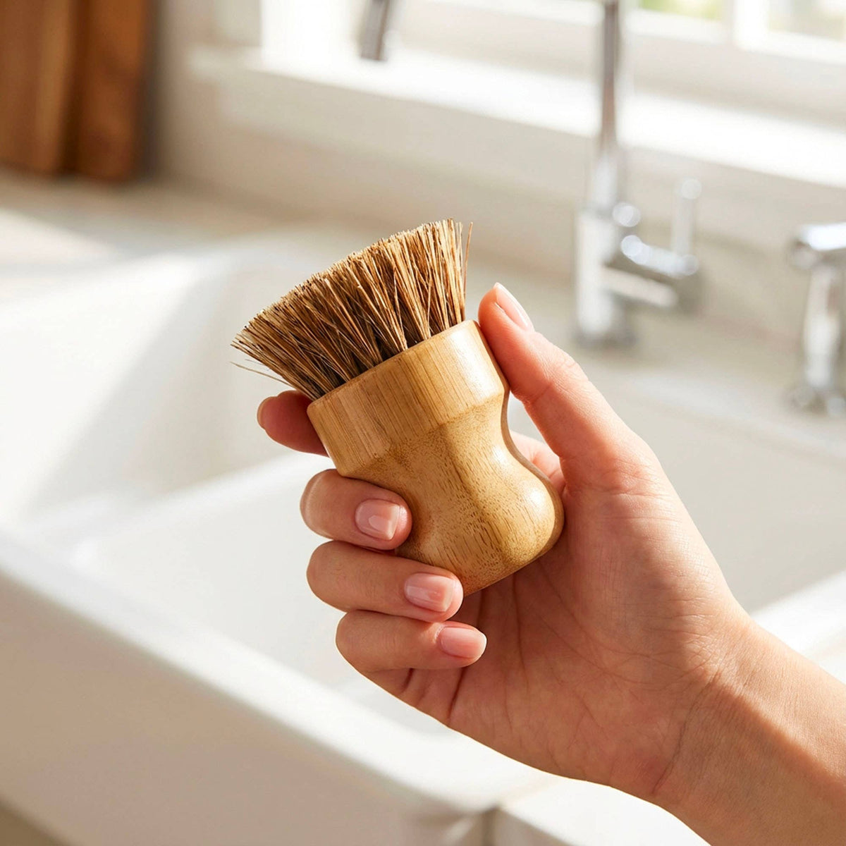 Bamboo Pot Scrubber | Kitchen | Summer Bestseller