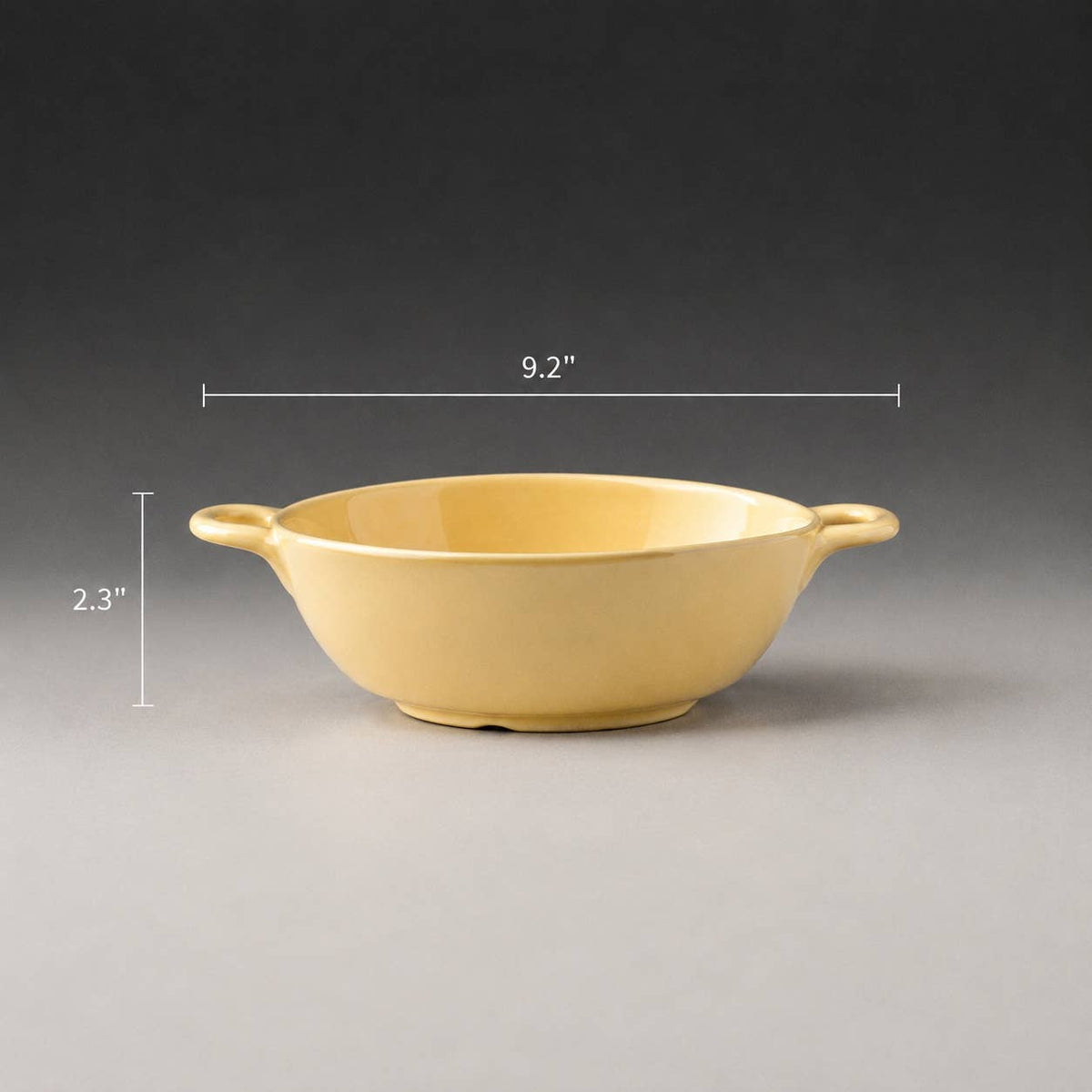 Irregular Handcrafted Ceramic Bowl with Handles