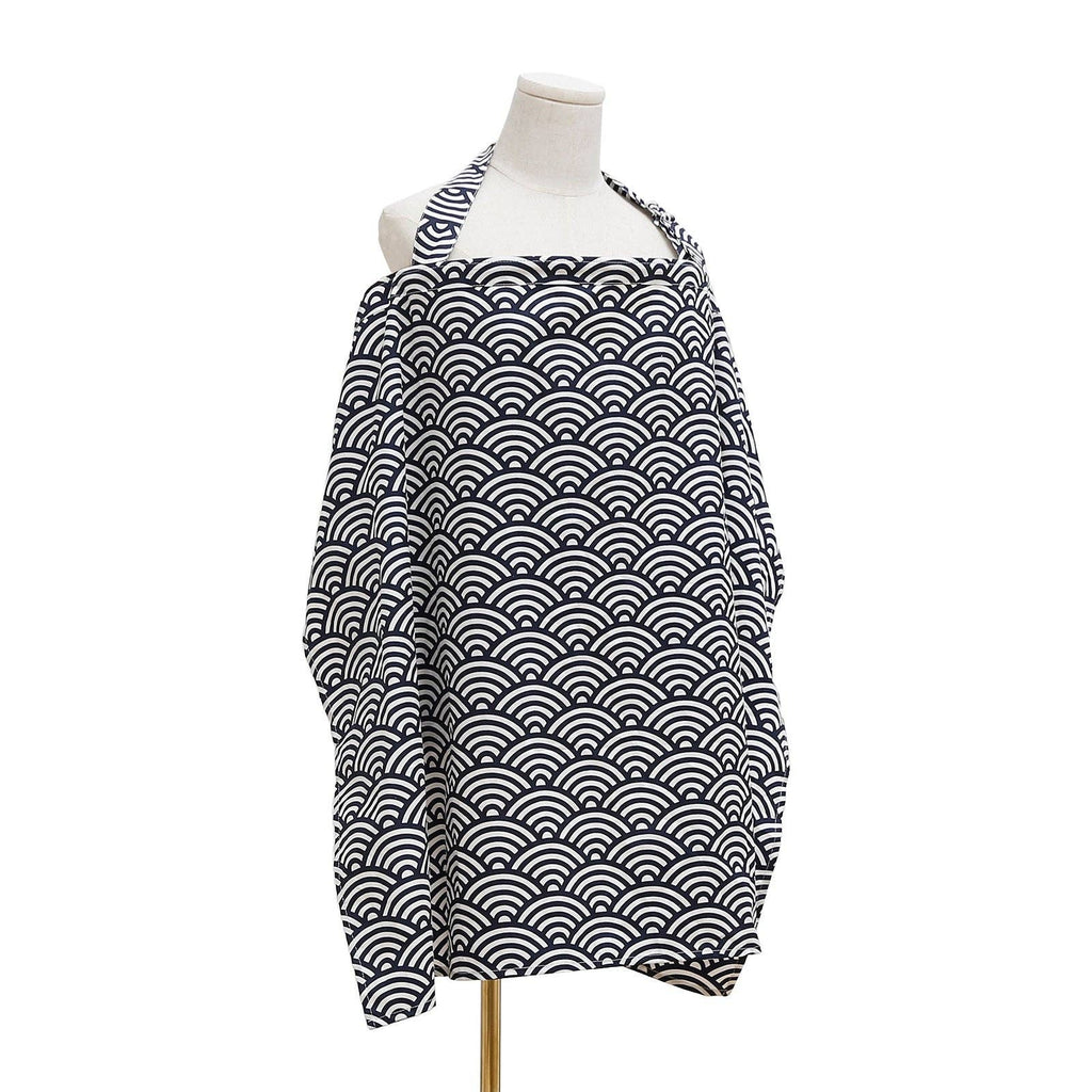 Cotton Nursing Cape with Floral Prints for Moms