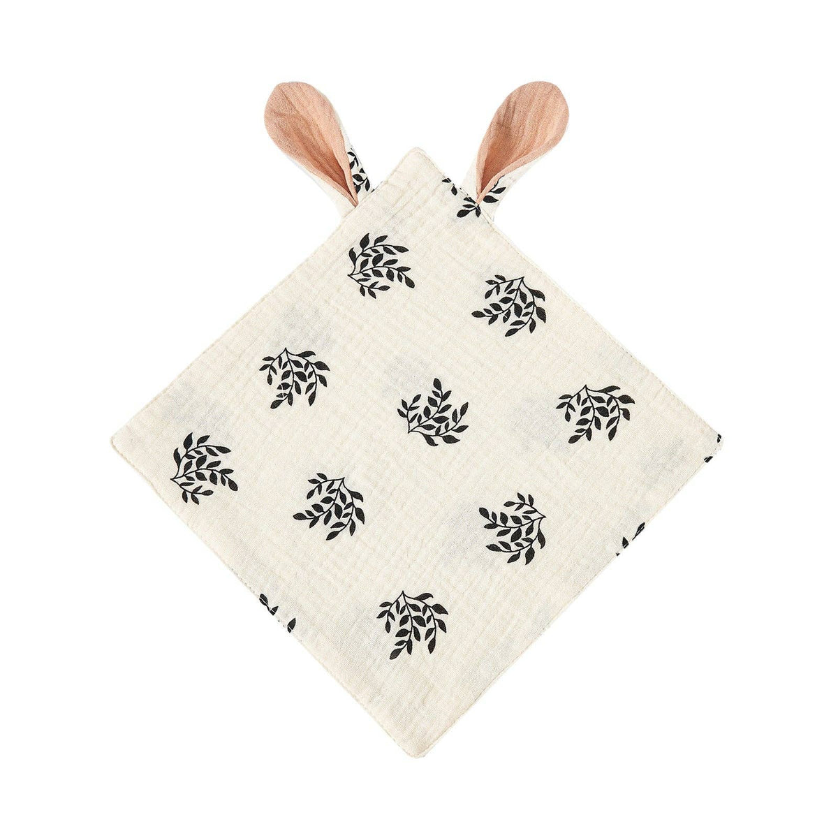 Baby Muslin Comfort Blankie Bunny Plush Toy Soft Cotton