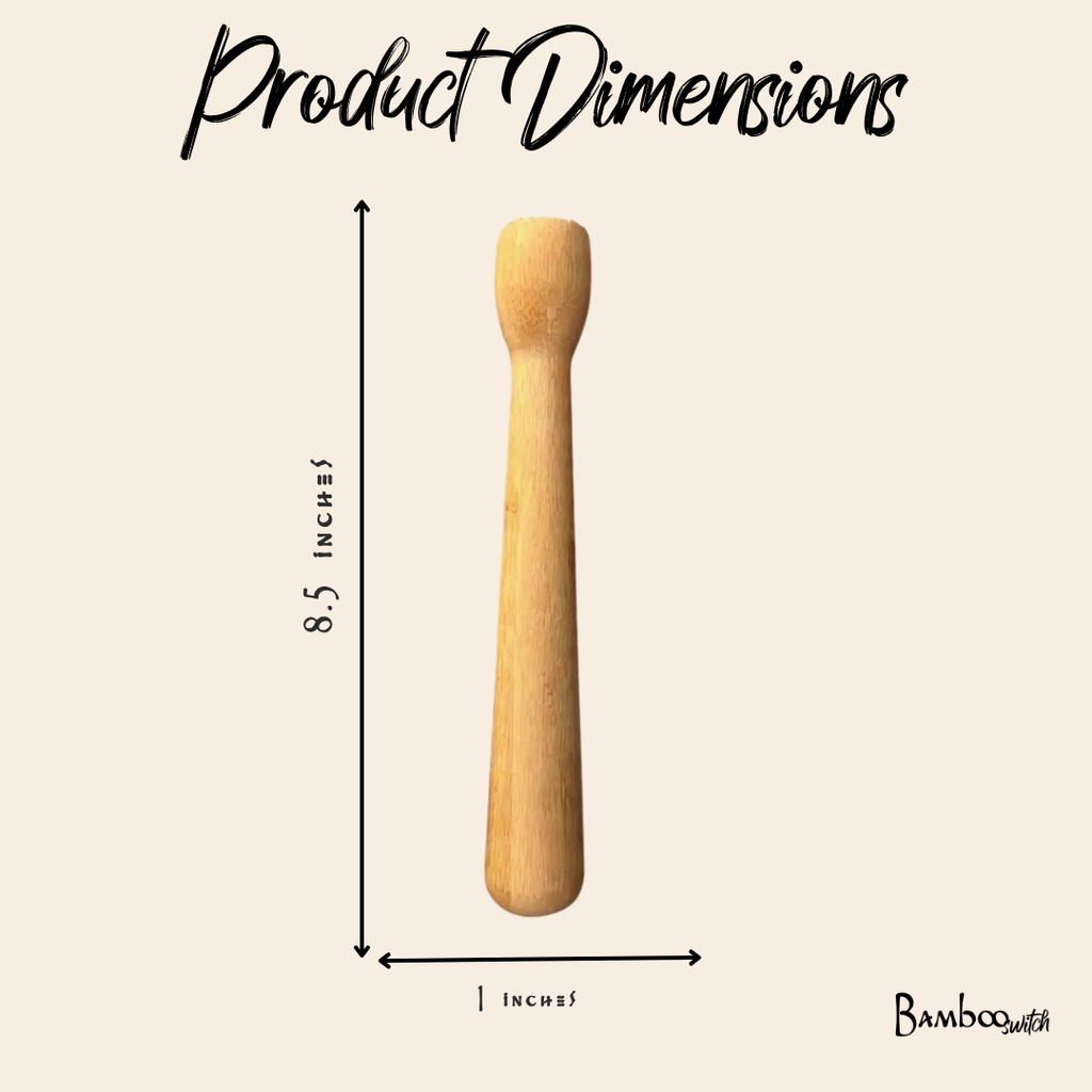 Bamboo Cocktail Muddler | Summer Bestseller