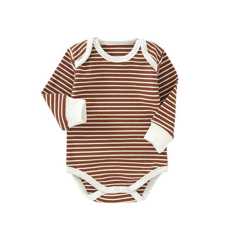 Striped Baby Onesie Soft Cotton Casual Bodysuit