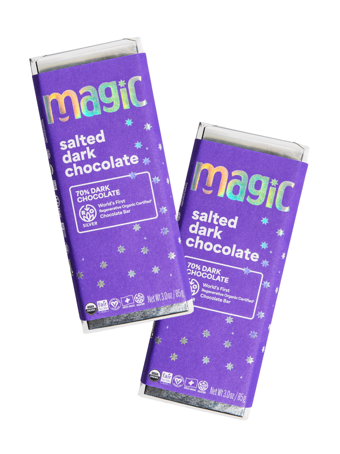 Salted Dark Chocolate Bar - 12-pack