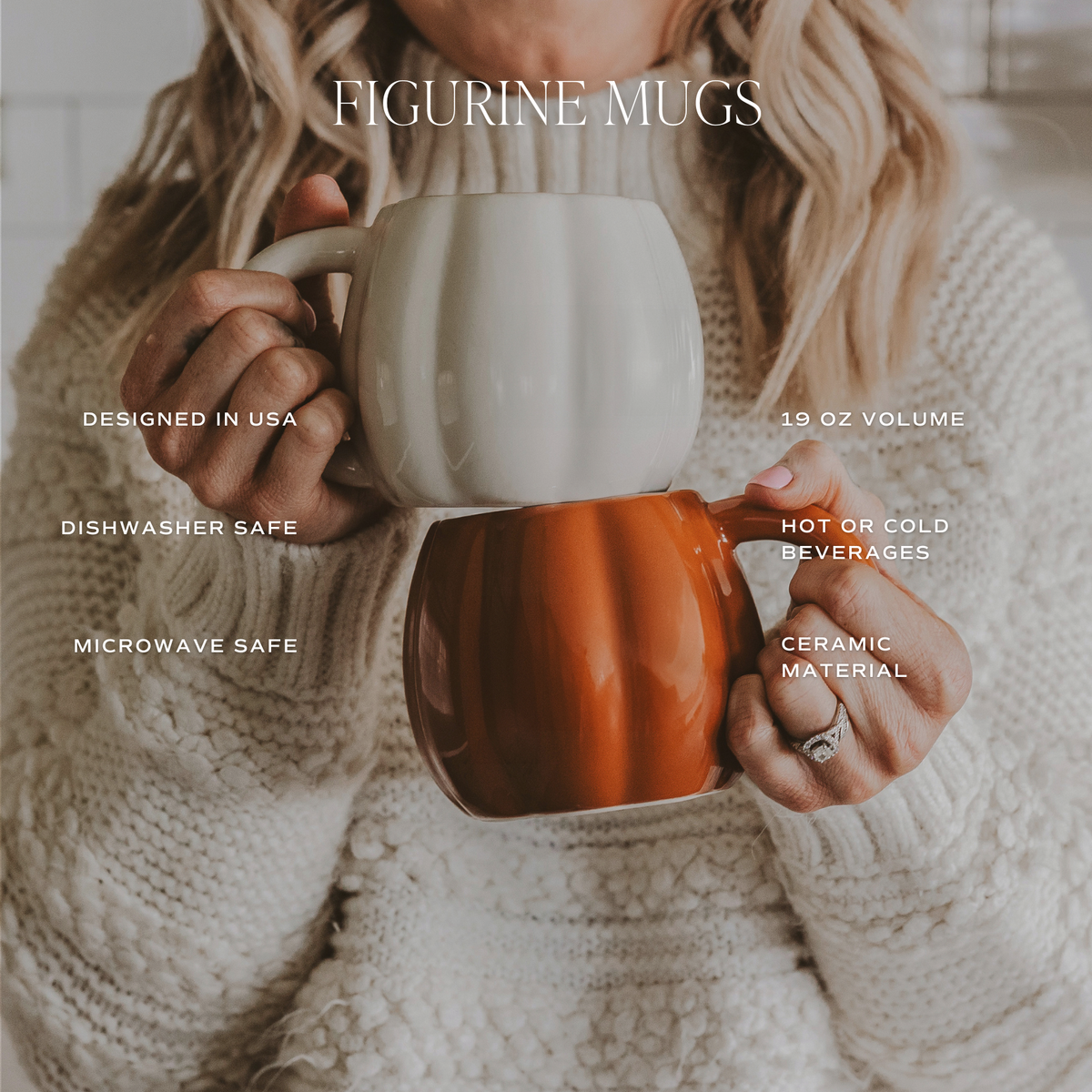 Brown Pumpkin Coffee Mug - Fall Decor & Gifts