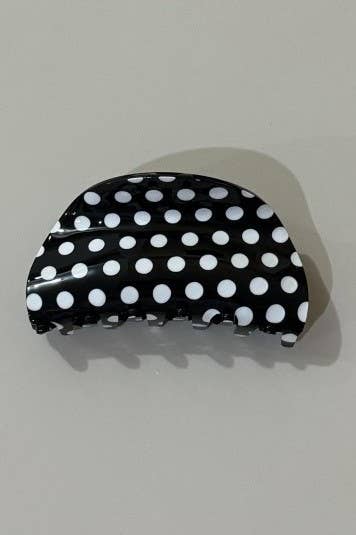 JUMBO POLKA DOT HAIR CLAW CLIPS | 40H1018