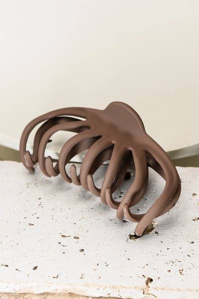 OVER SIZED SLICKED BACK HAIR CLAW CLIPS | 40H429
