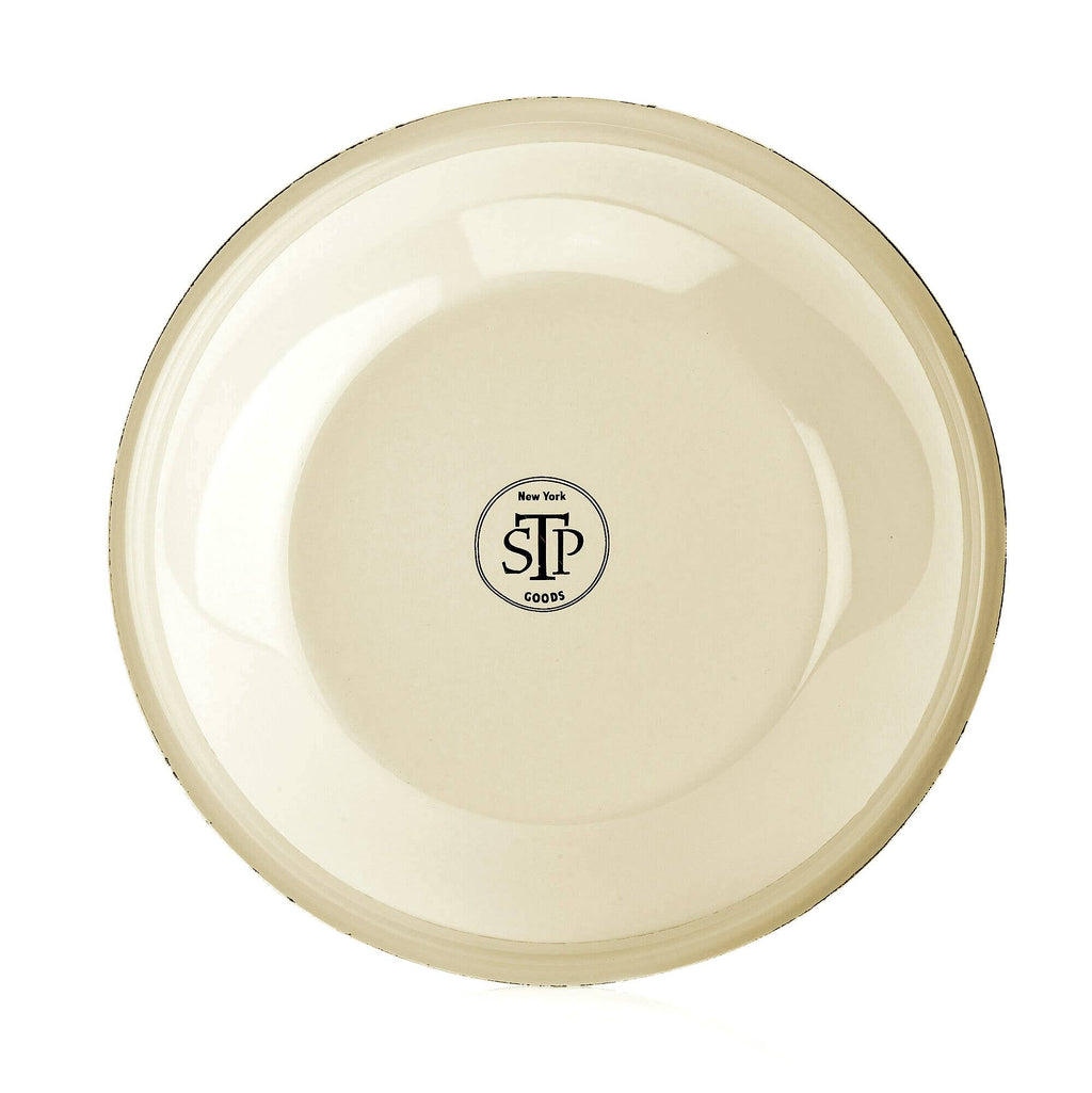 Ivory Vintage Enamel Bowl