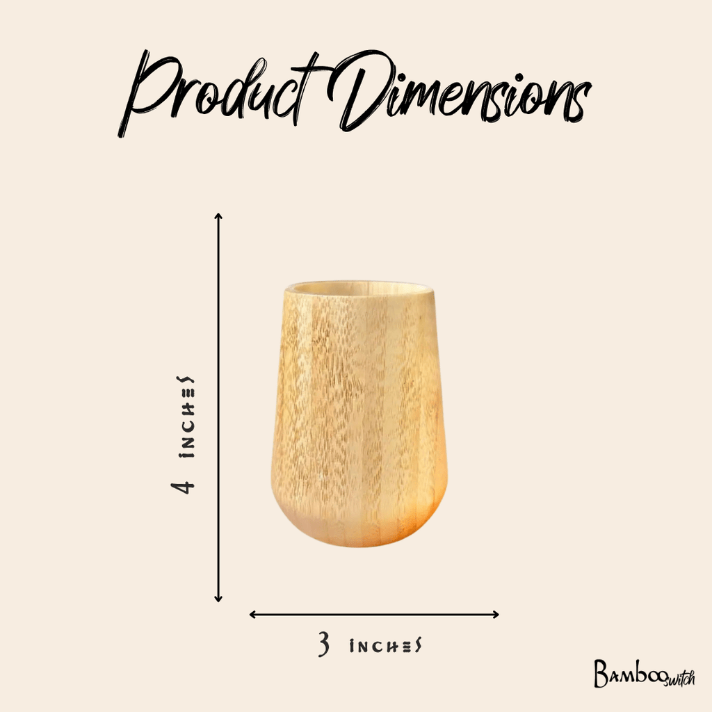 Bamboo Natural Cup | Summer Bestseller