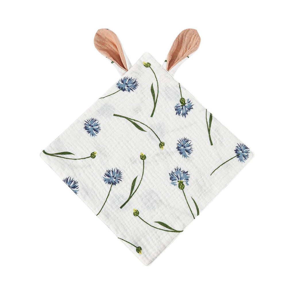 Baby Muslin Comfort Blankie Bunny Plush Toy Soft Cotton
