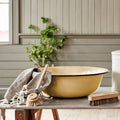 Cream Vintage Enamel Basin