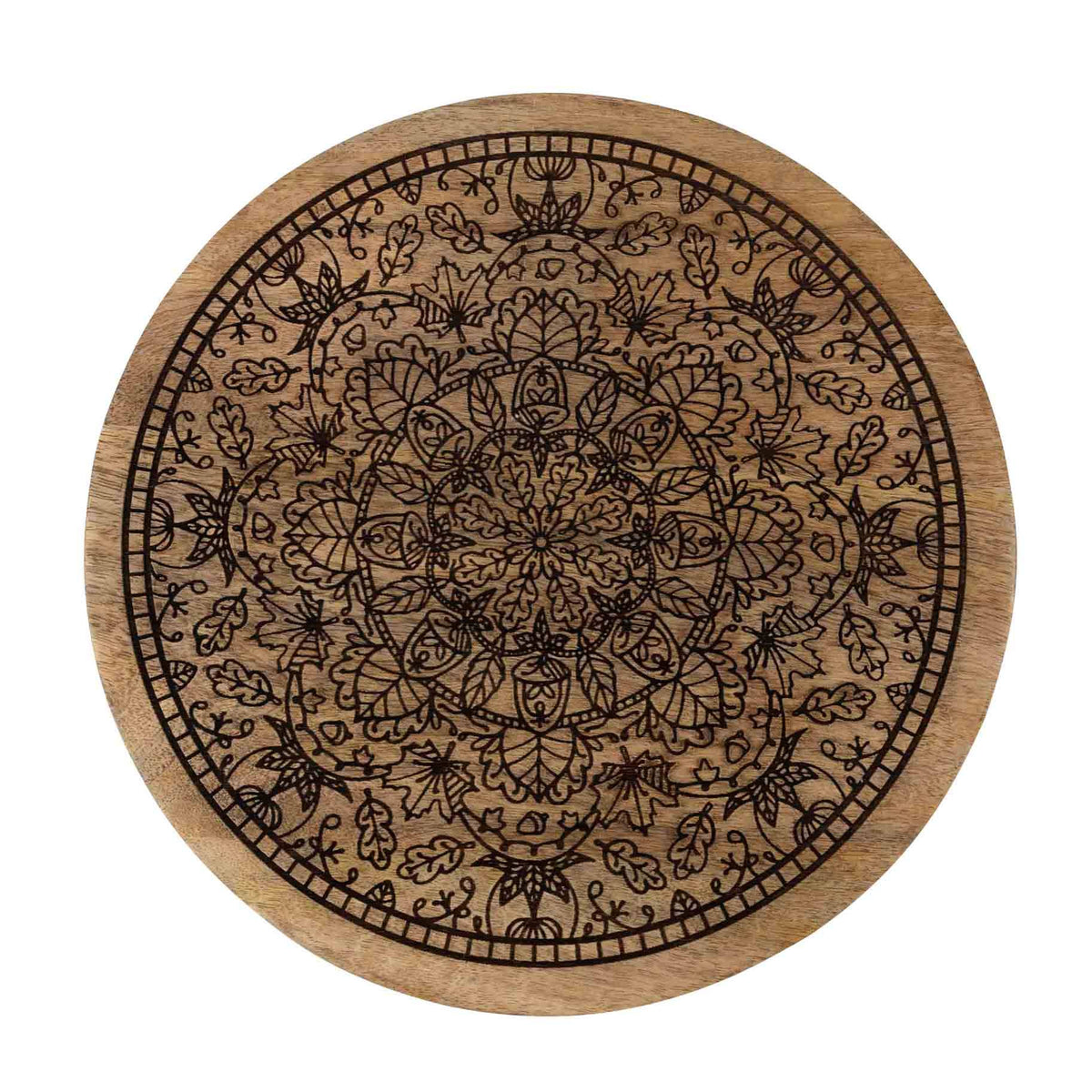 Mandala Wooden Lazy Susan *