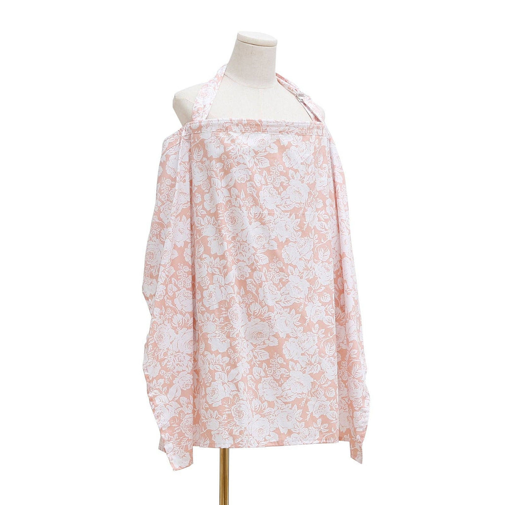 Cotton Nursing Cape with Floral Prints for Moms