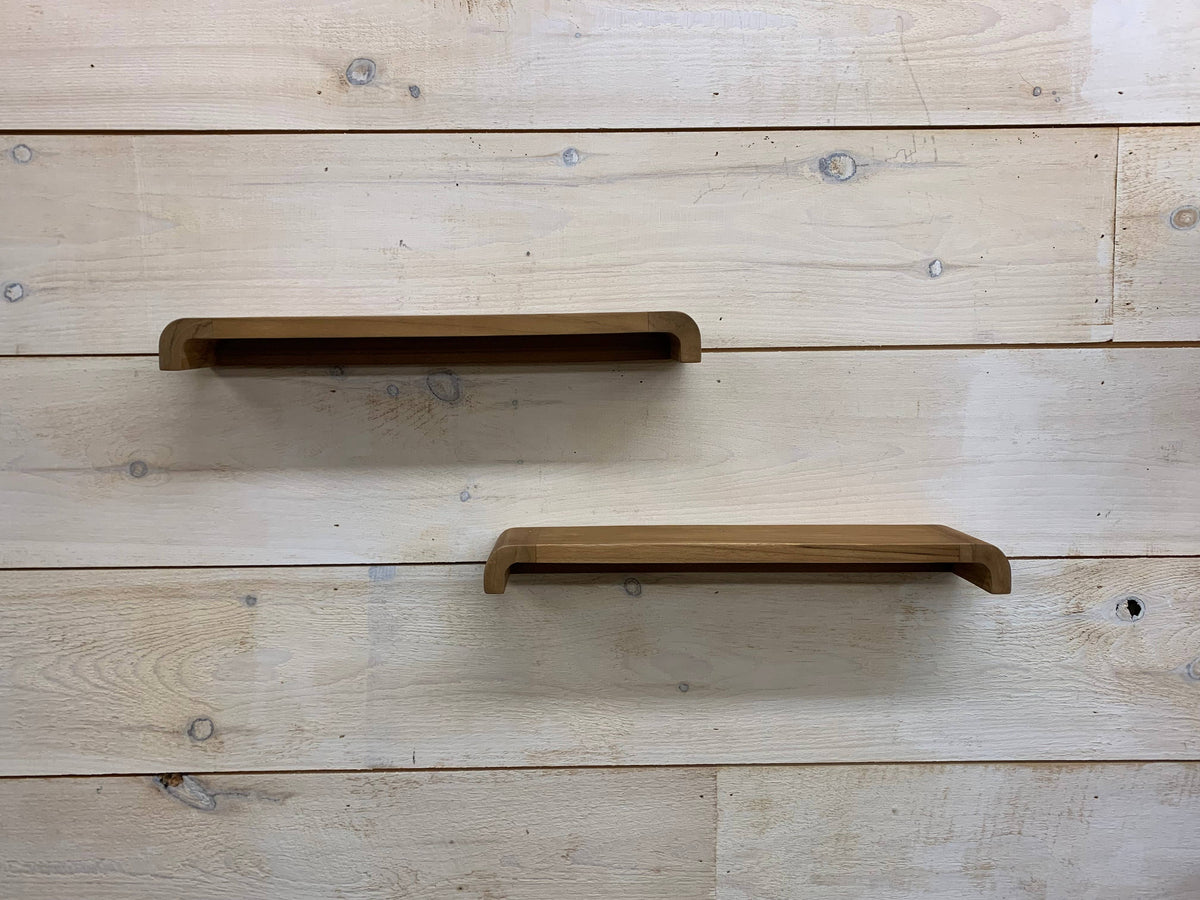 Floating Shelf (Pair) Teak  Wood
