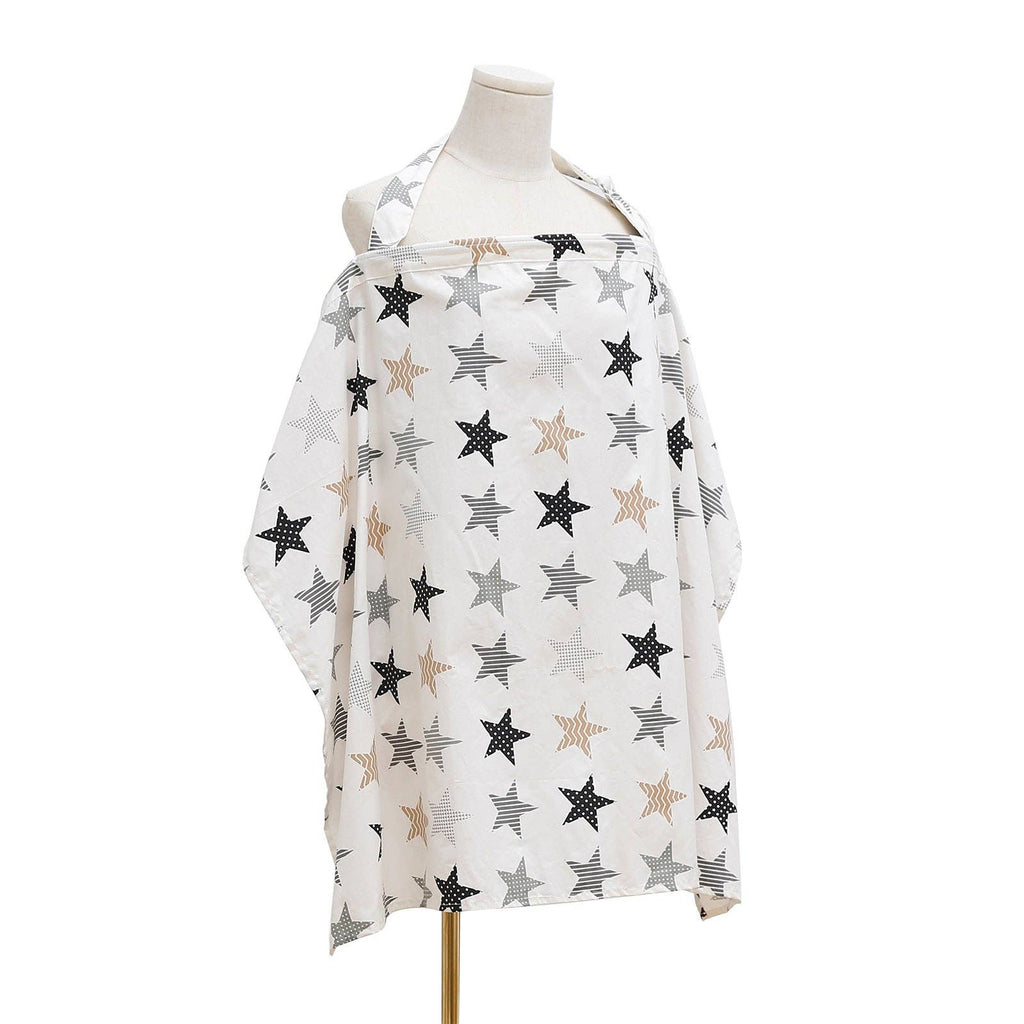 Cotton Nursing Cape with Floral Prints for Moms