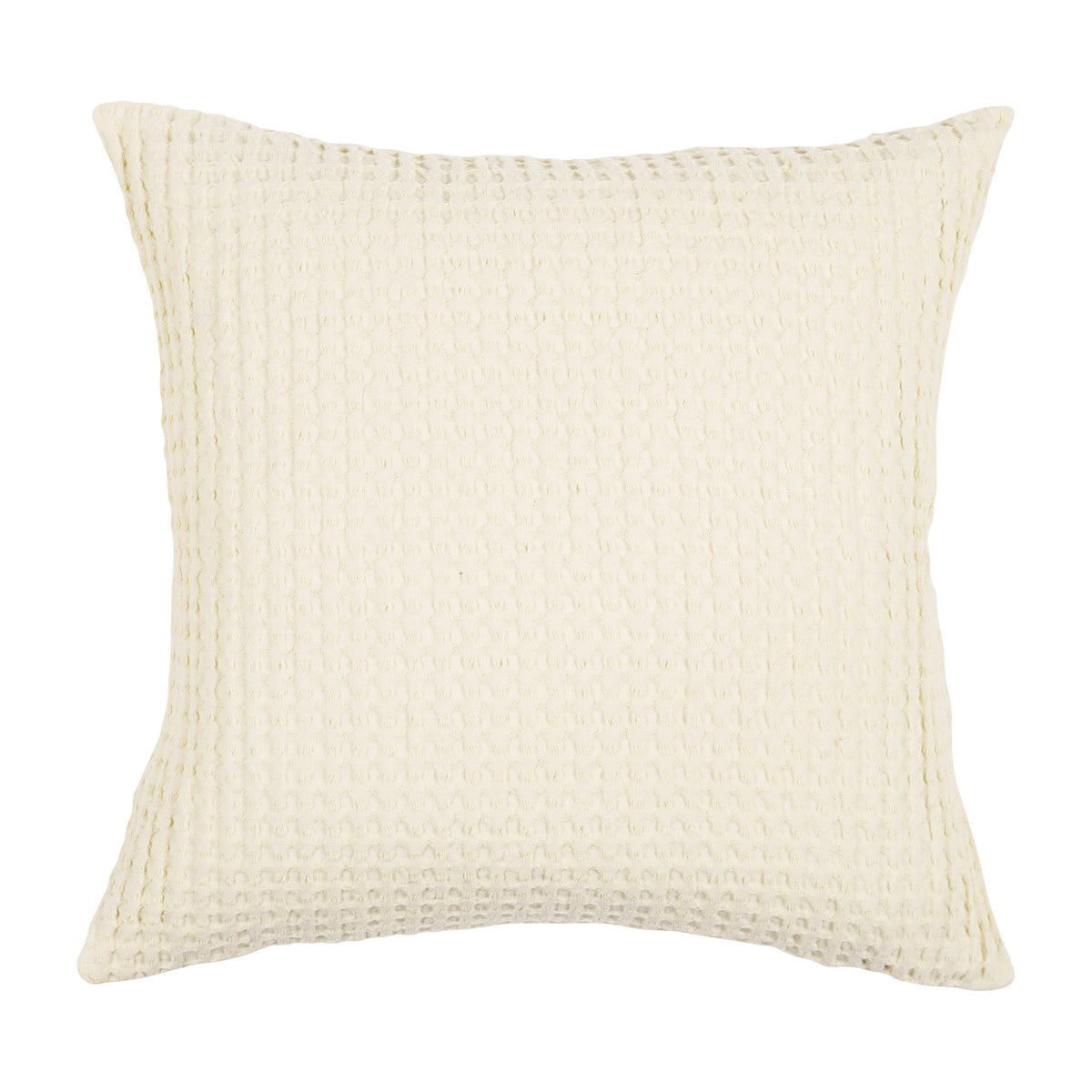 KAF Home Jumbo Waffle Filled Decorative Pillow, 20" x20"