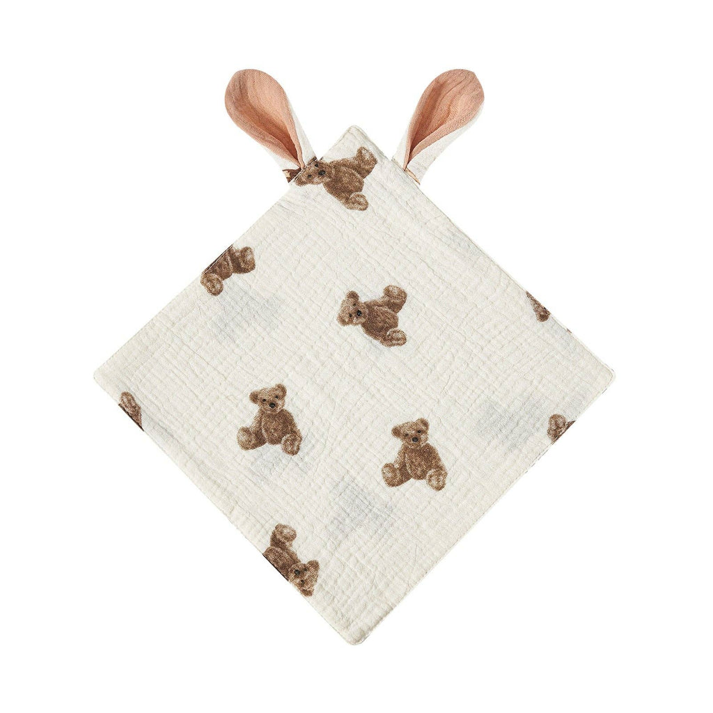 Baby Muslin Comfort Blankie Bunny Plush Toy Soft Cotton
