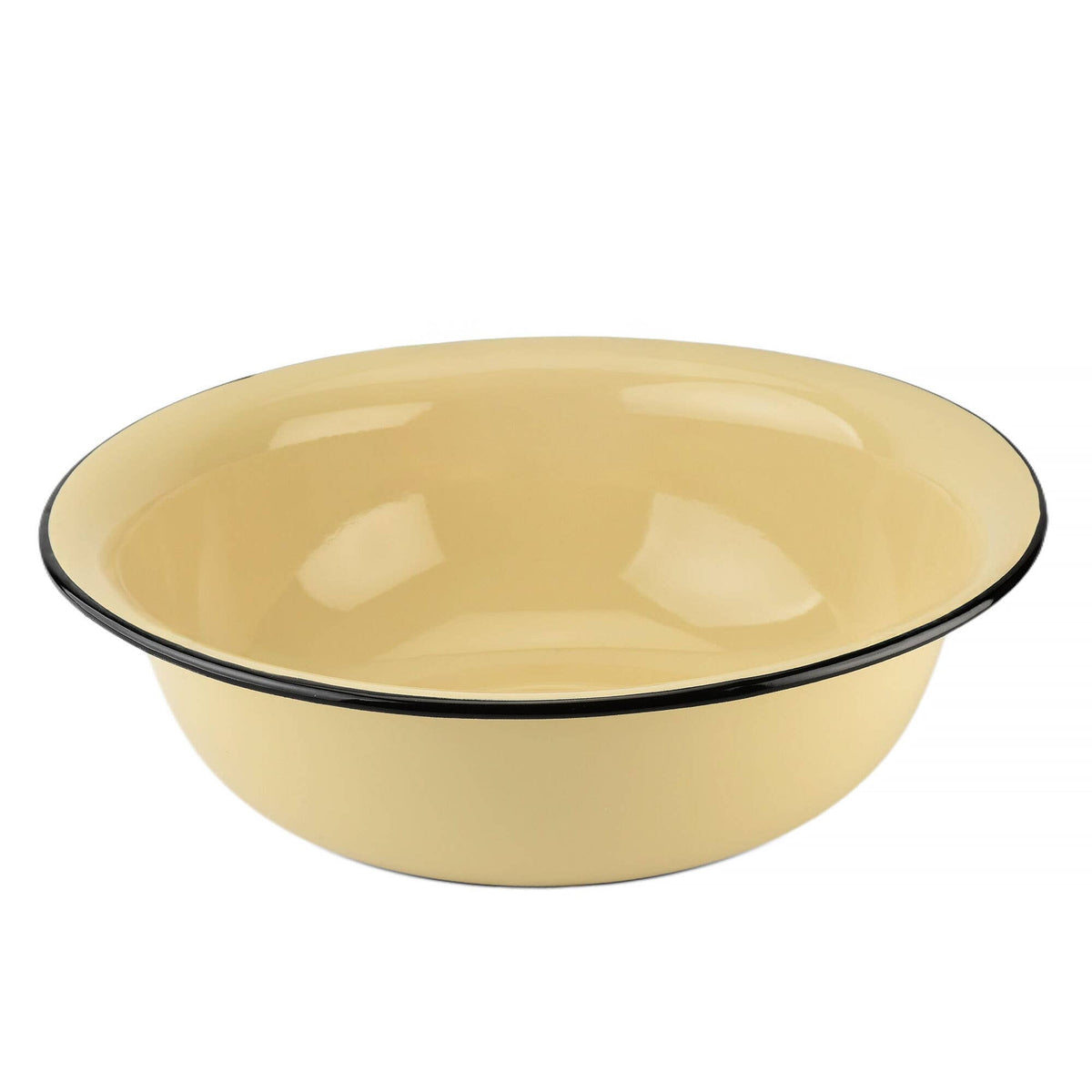 Cream Vintage Enamel Basin