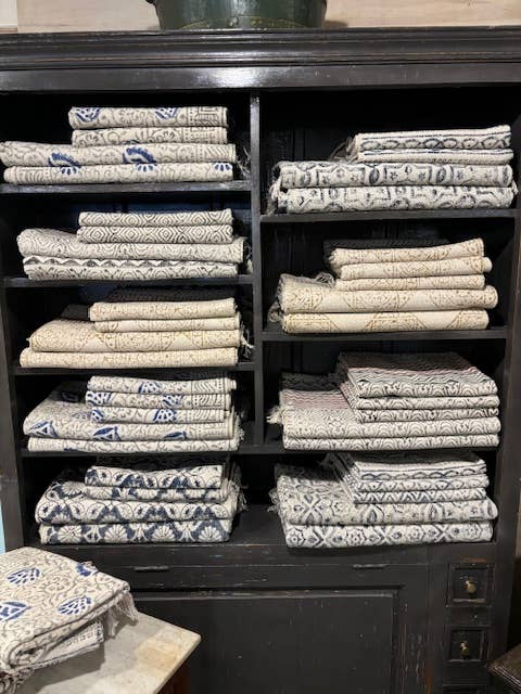 Cotton Canvas Throw Rug (2' x 3' & 3' x 5')