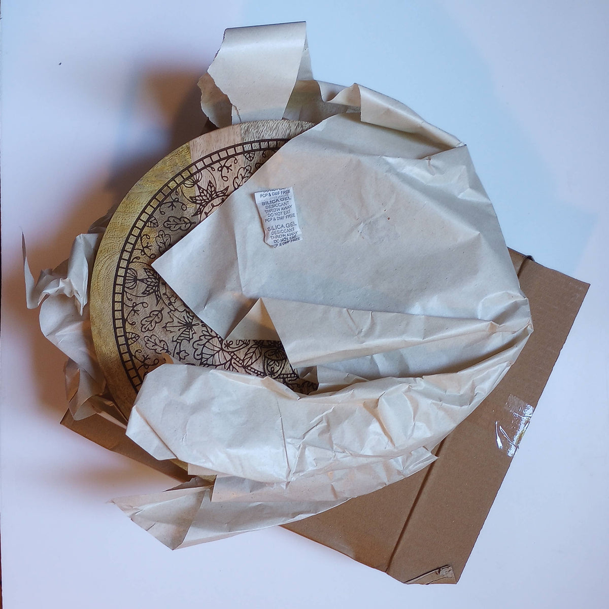 Mandala Wooden Lazy Susan *