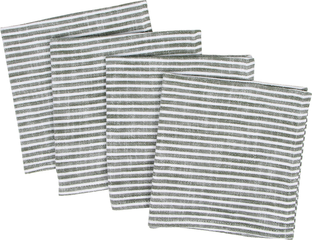 KAF Home Monaco Slubbed Cotton Dinner Napkins - Set of 4