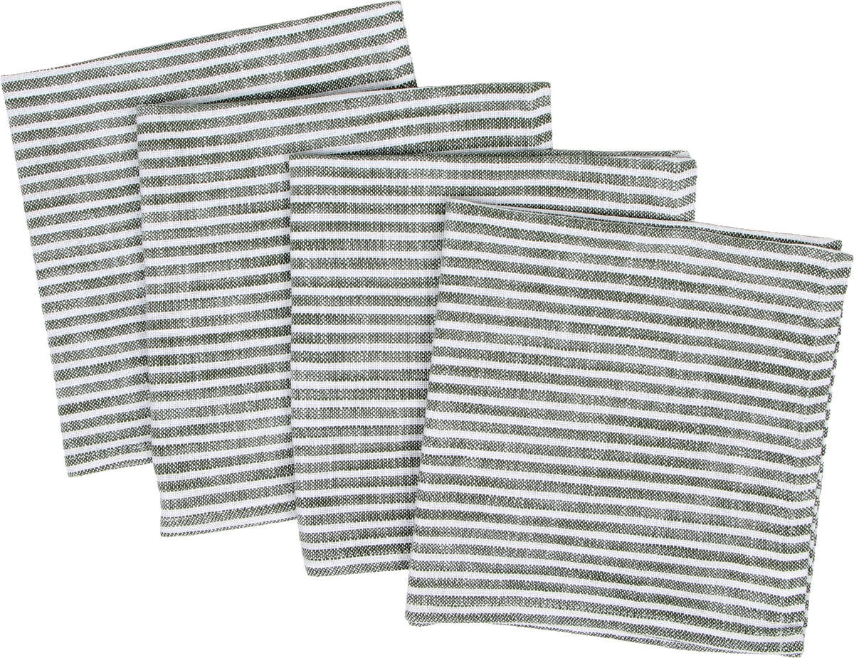 KAF Home Monaco Slubbed Cotton Dinner Napkins - Set of 4