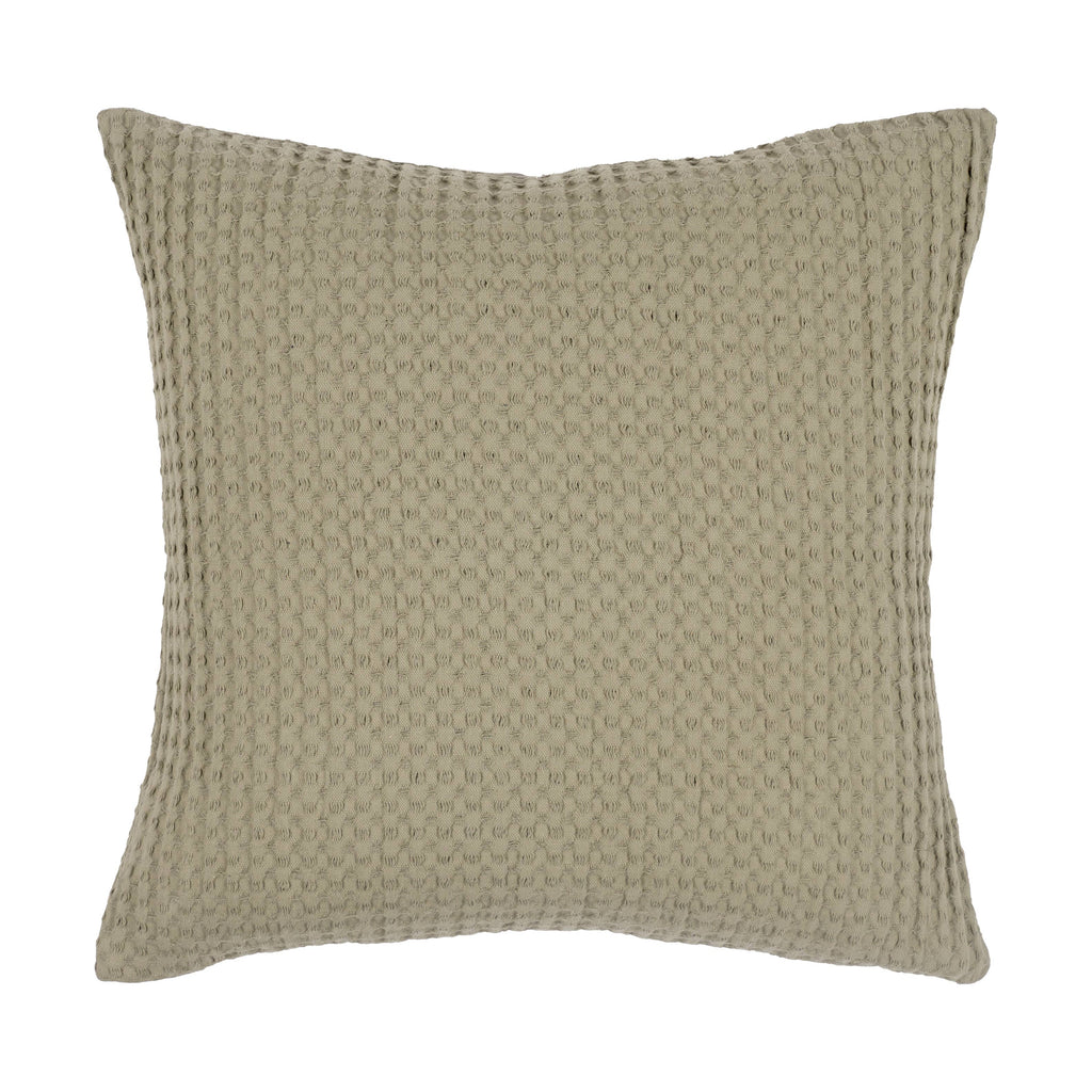 KAF Home Jumbo Waffle Filled Decorative Pillow, 20" x20"