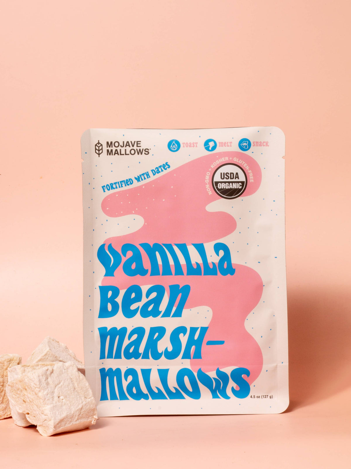 Vanilla Bean Marshmallows - Organic / Non-GMO / Gluten-Free
