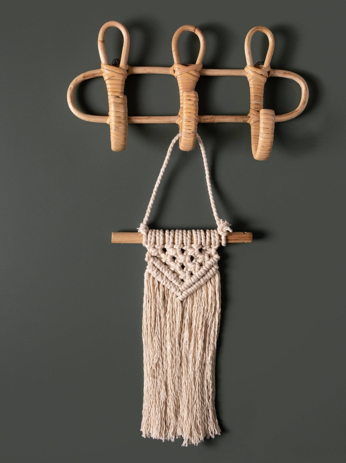 Rattan Wall Hanging Hooks