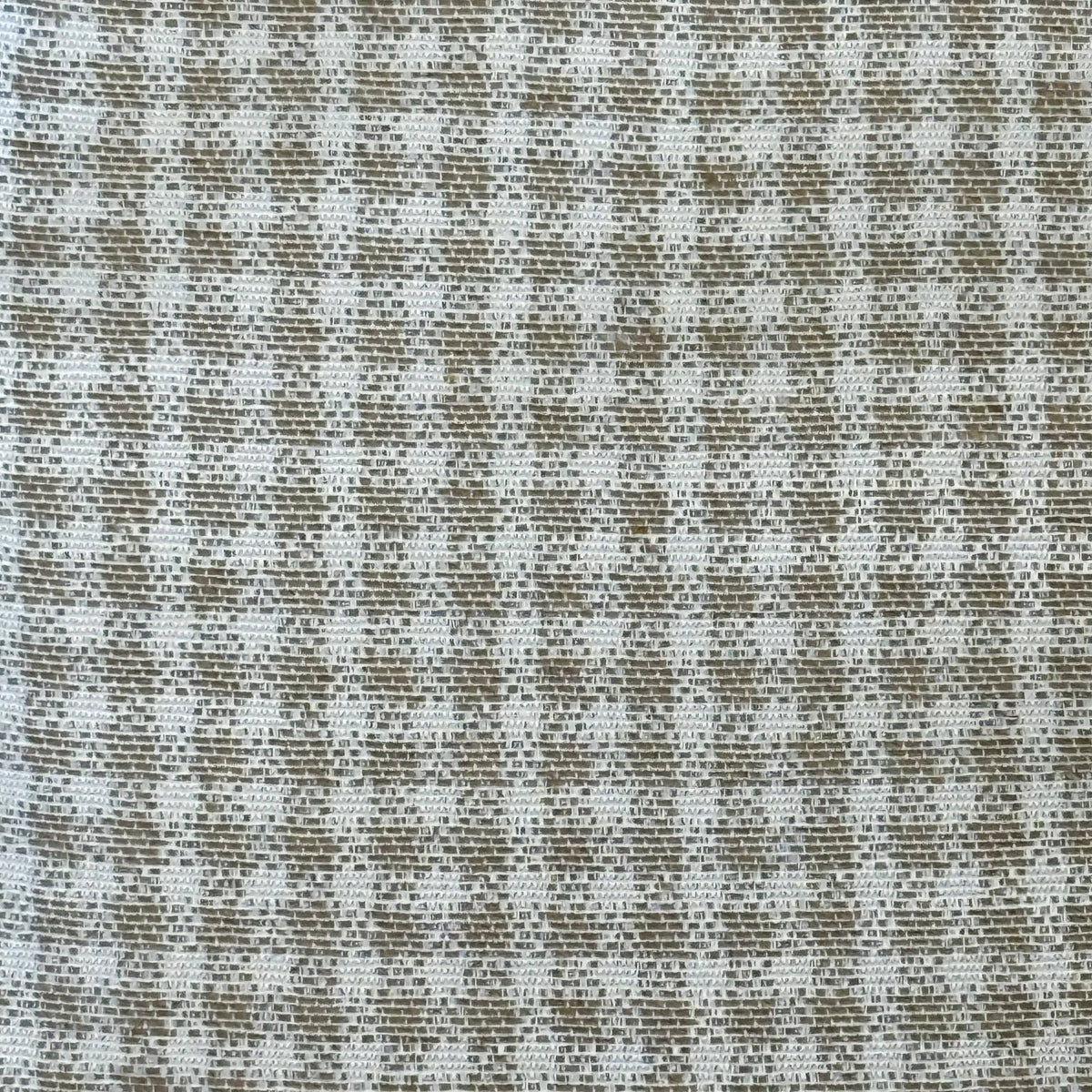 Gingham Jacquard Sports Bag – Beige & Ecru (Vison)