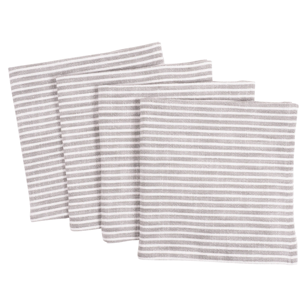 KAF Home Monaco Slubbed Cotton Dinner Napkins - Set of 4