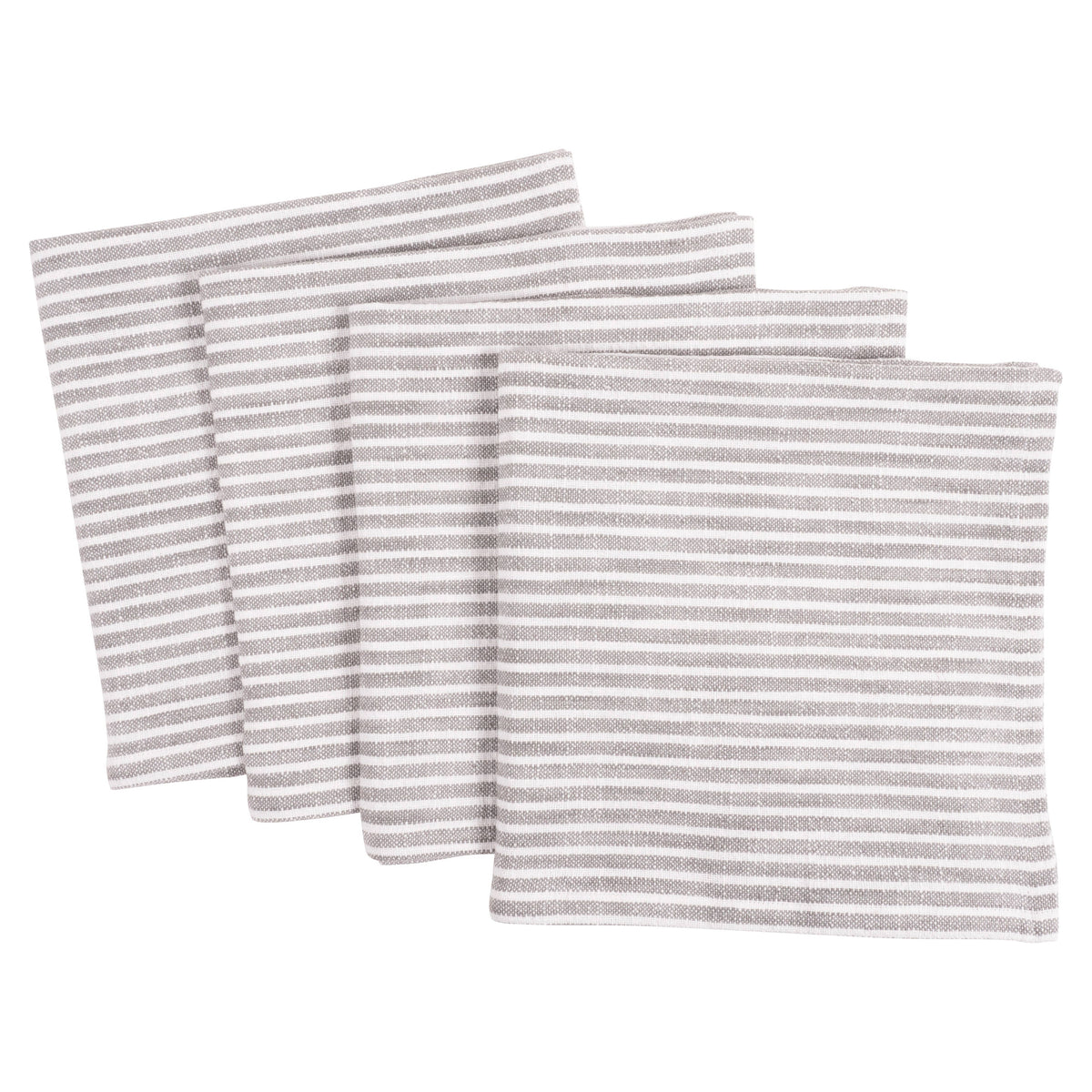 KAF Home Monaco Slubbed Cotton Dinner Napkins - Set of 4
