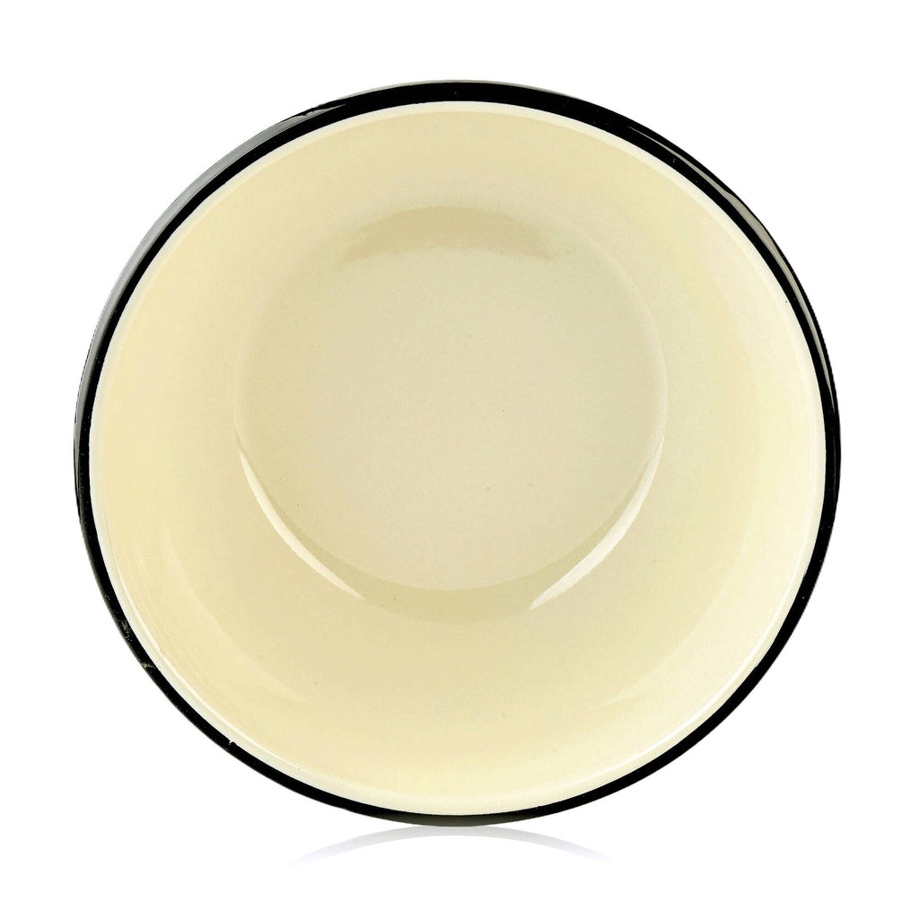 Ivory Vintage Enamel Bowl