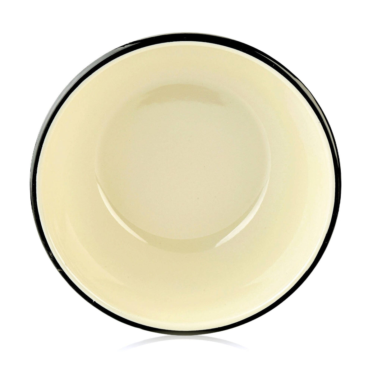 Ivory Vintage Enamel Bowl