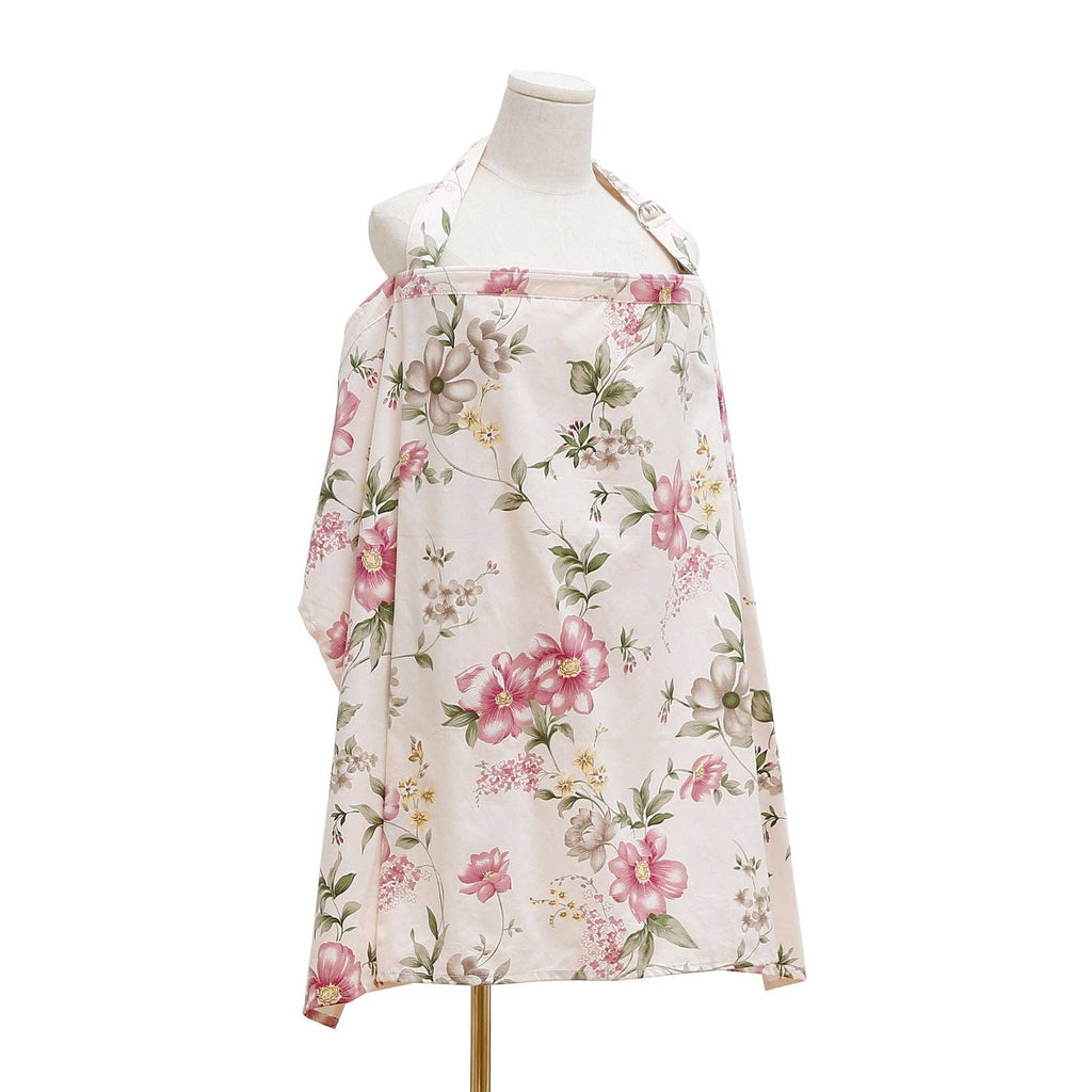 Cotton Nursing Cape with Floral Prints for Moms