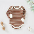 Striped Baby Onesie Soft Cotton Casual Bodysuit