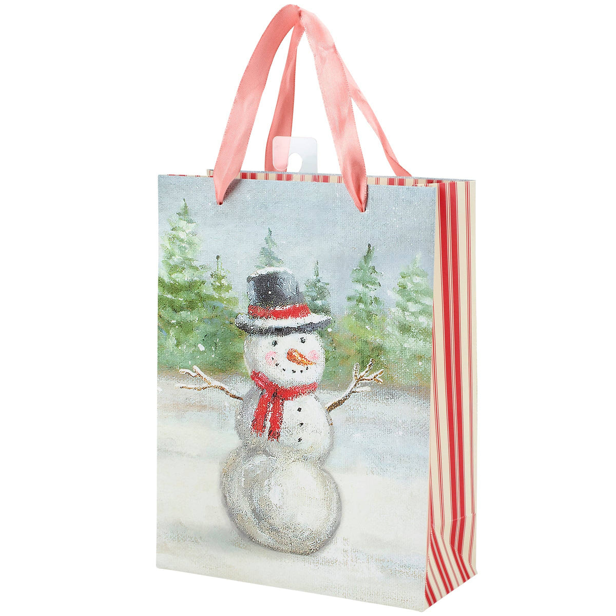 Snow Family Small Gift Bag