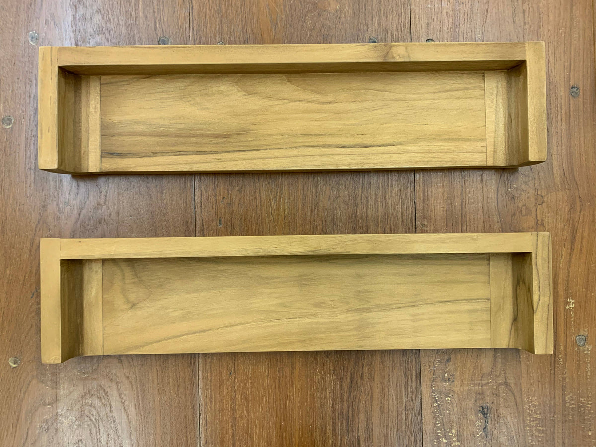 Floating Shelf (Pair) Teak  Wood