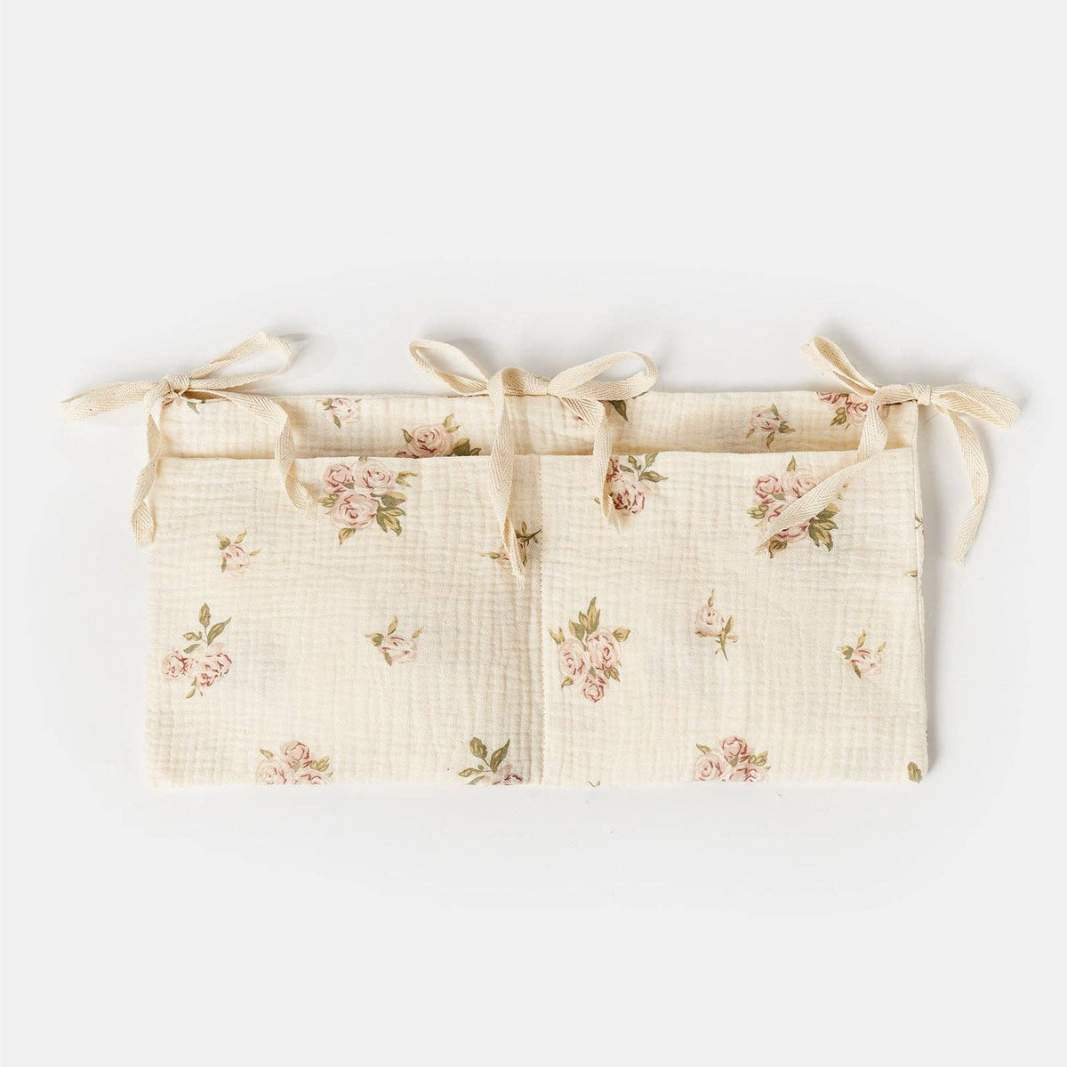 Multi-Functional Cotton Diaper Storage Pocket for Cribs and Strollers