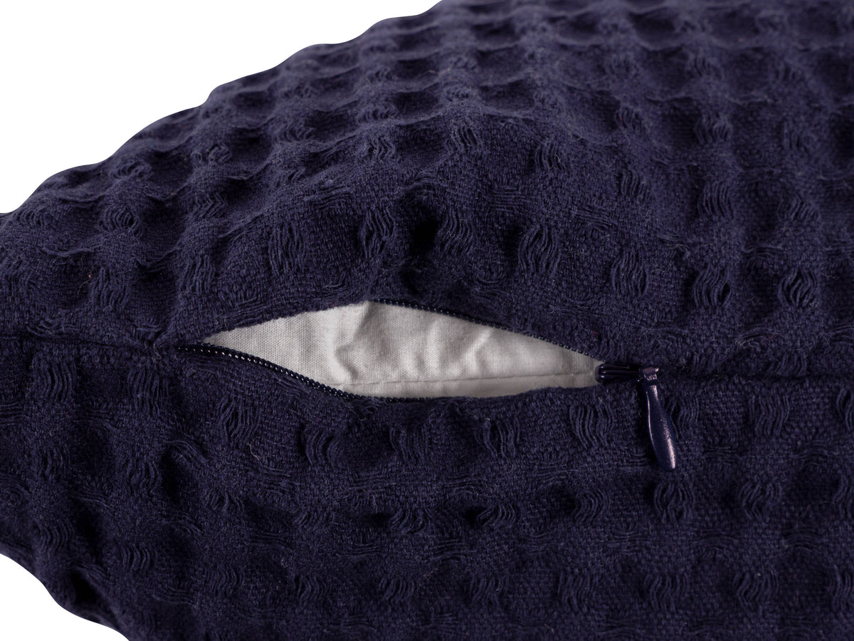 KAF Home Jumbo Waffle Filled Decorative Pillow, 20" x20"