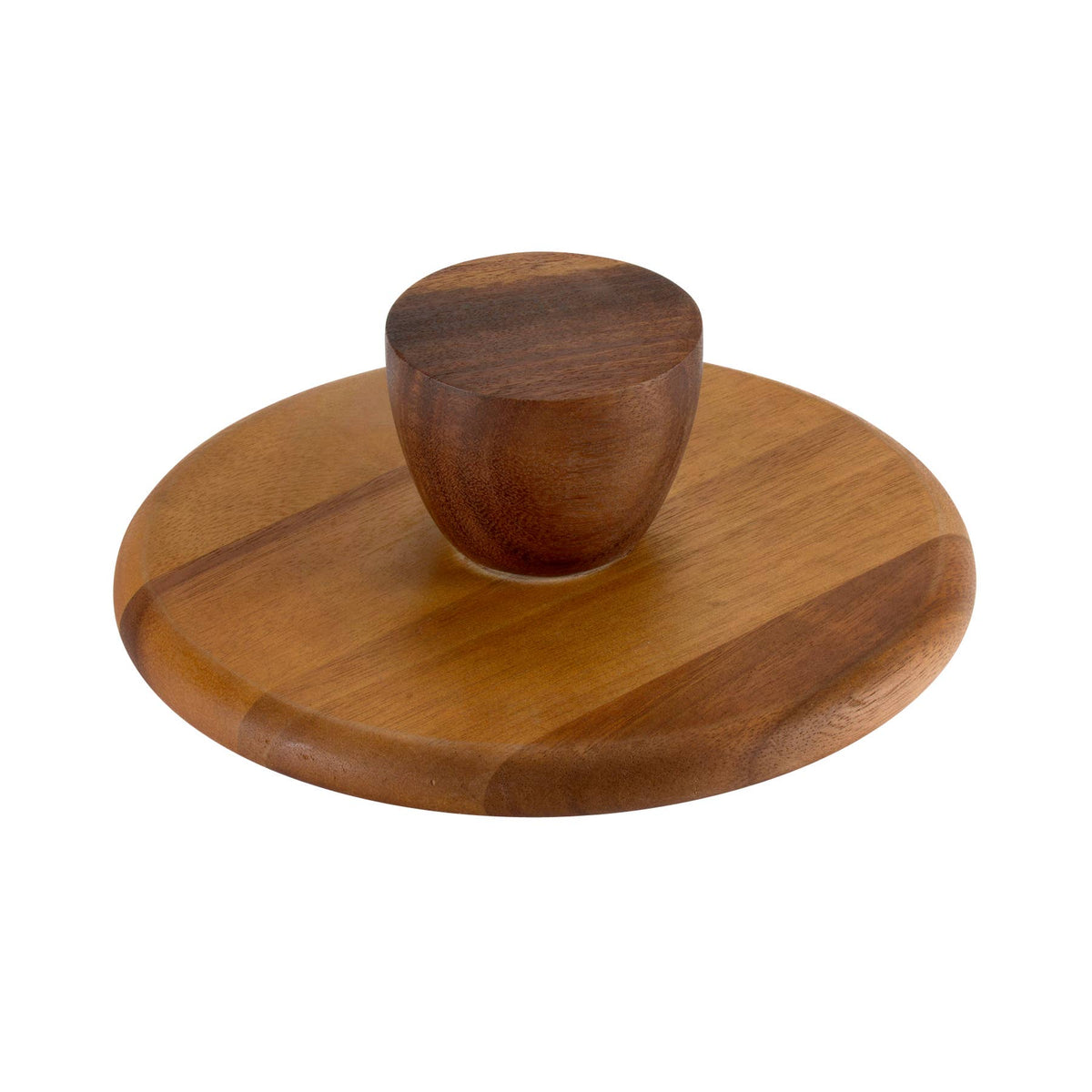 Cake Stand - large - Natural Acacia Base